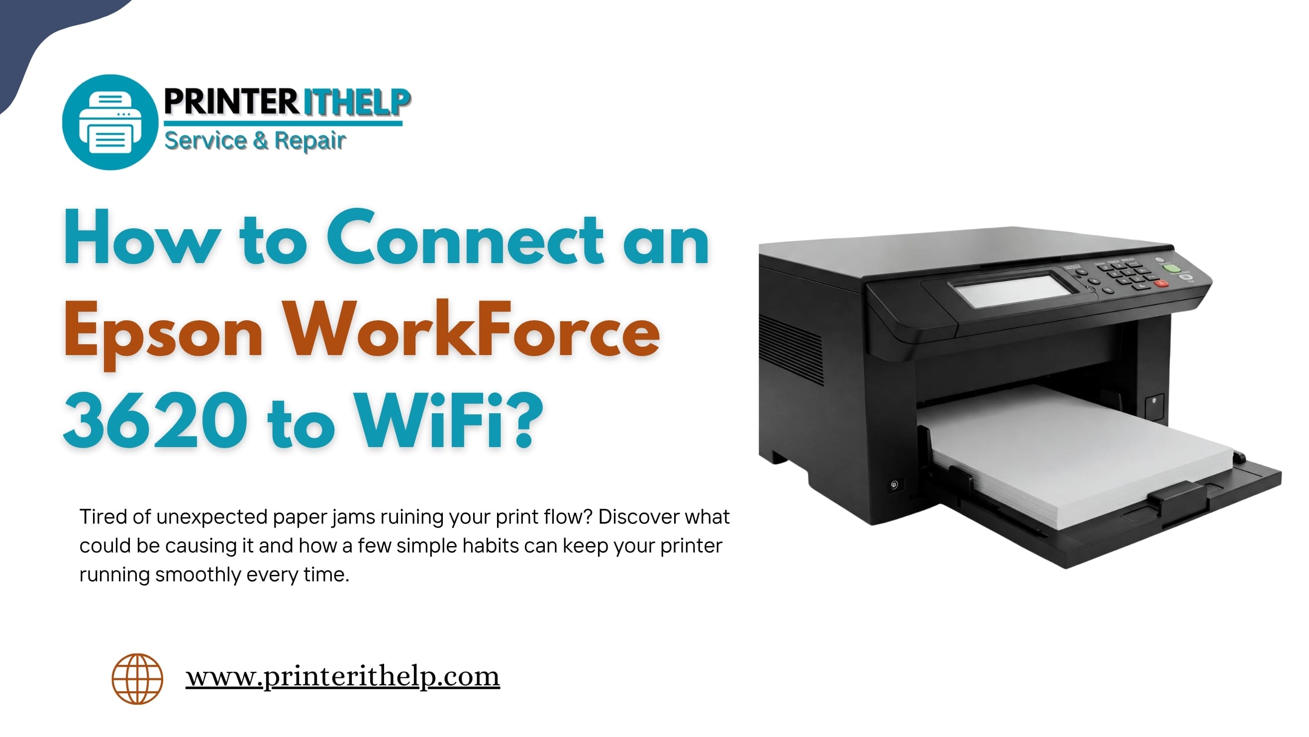 Epson WorkForce 3620 to WiFi